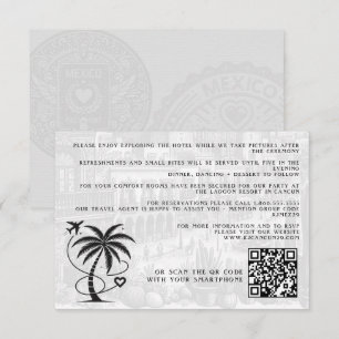 Details paspoort Mexico Informatiekaartje