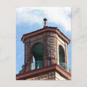 Details Plaza-gebouw Briefkaart