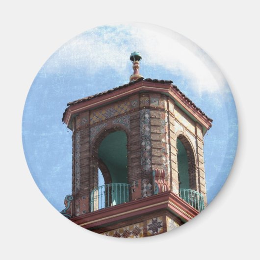 Details Plaza-gebouw Magneet (Voorkant)