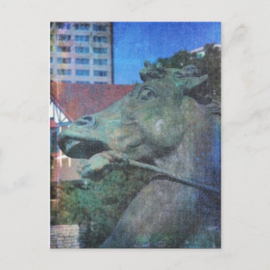 Details Plaza Horse Fountain Briefkaart (Voorkant)