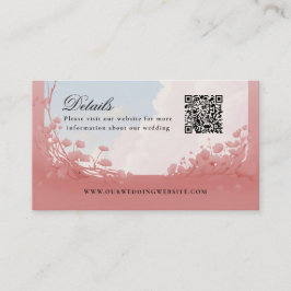 Details QR Code duiven liefde website Visitekaartje