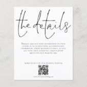 Details QR Code Script Enclosure van budget bruilo (Voorkant)