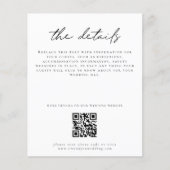 Details QR Code Script Enclosure van budget bruilo (Voorkant)