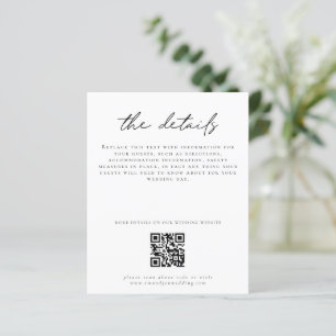 Details QR Code Script Enclosure van budget bruilo