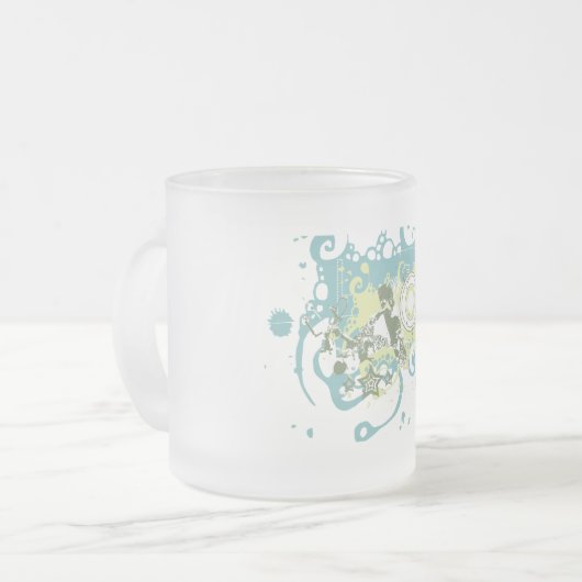 Details Snowboarding Tshirts en Gifts Matglas Koffiemok (Voorkant links)