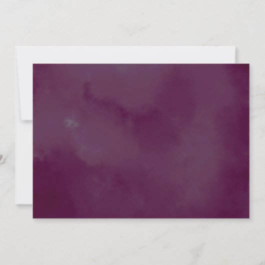 Details van bruiloft - Aangepaste creditcard Kaart (Achterkant)