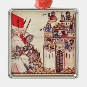 Details van Cantiga 28 Metalen Ornament