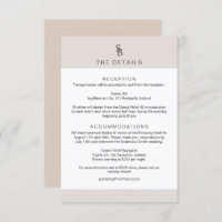 Details van CARMEN Passport Style Monogram Weddens