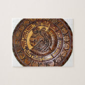 Details van de Ancient Mayan Calendar Legpuzzel (Horizontaal)