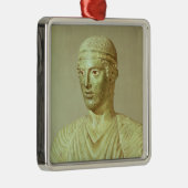 Details van de Delphi Charioter, c.470 BC Metalen Ornament (Rechts)