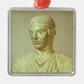 Details van de Delphi Charioter, c.470 BC Metalen Ornament (Voorkant)