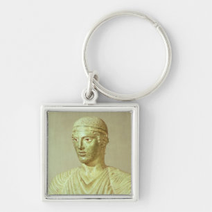 Details van de Delphi Charioter, c.470 BC Sleutelhanger