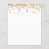 Details van de Gold Glitter Weddenschappen (Achterkant)