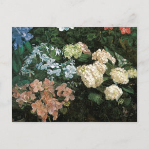 Details van de Studie der Bloemen Briefkaart