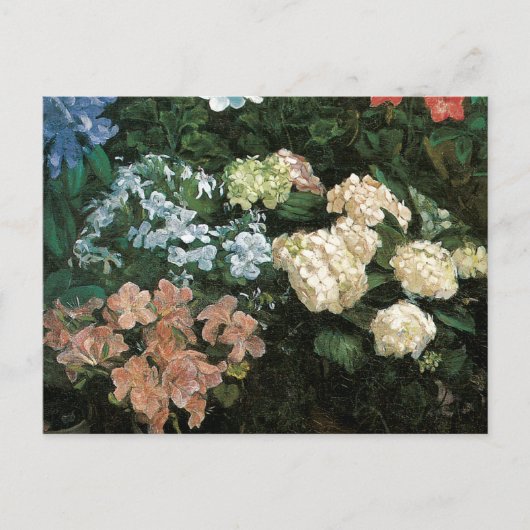 Details van de Studie der Bloemen Briefkaart (Voorkant)