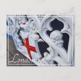 Details van de Tower Bridge in Londen Engeland - G Briefkaart
