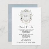 Details van de wedstrijd over de wedstrijd voor de informatiekaartje (Voorkant / Achterkant)