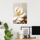 Details van Delicate Gold Poster (Thuiskantoor)