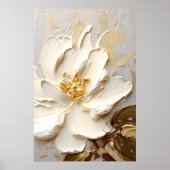 Details van Delicate Gold Poster (Voorkant)