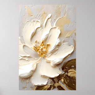 Details van Delicate Gold Poster