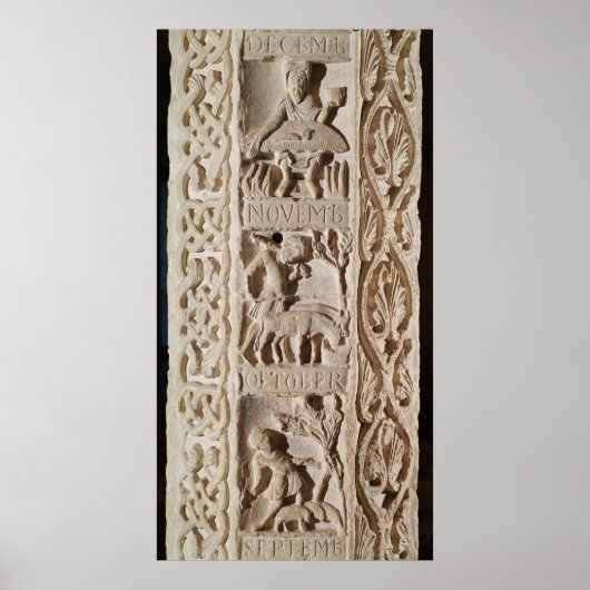 Details van een staander poster (Voorkant)