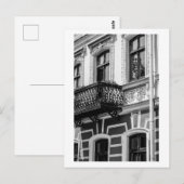 Details van Grodno Belarus Architecture City Facad Briefkaart (Voorkant / Achterkant)