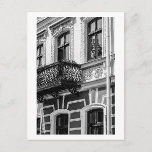 Details van Grodno Belarus Architecture City Facad Briefkaart