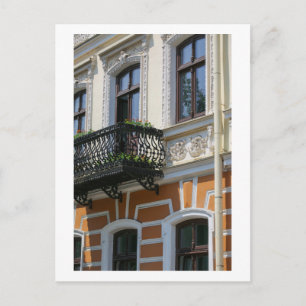 Details van Grodno Belarus Architecture City Facad Briefkaart