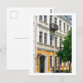Details van Grodno Belarus Architecture City Facad Briefkaart (Voorkant / Achterkant)