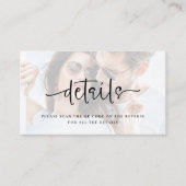 Details van het Bieden van de Band van het Manuscr Informatiekaartje (Voorkant)