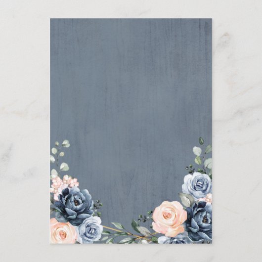 Details van het donkerblauwe strand informatiekaartje (Achterkant)