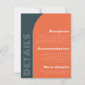 Details van het Groovy Arch Retro Wedding | Helder (Voorkant)