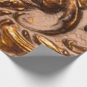 details van het lijst van siergewassen, bronzen kl cadeaupapier (Hoek)