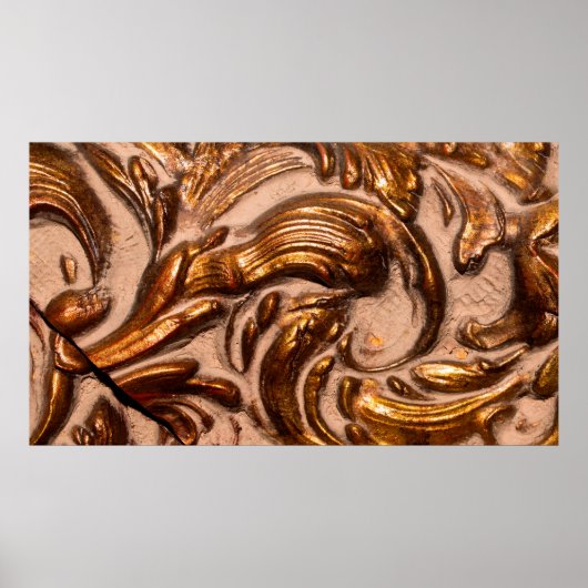 details van het lijst van siergewassen, bronzen kl poster (Voorkant)