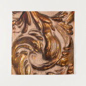 details van het lijst van siergewassen, bronzen kl wandkleed (Voorkant (horizontaal))