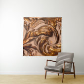 details van het lijst van siergewassen, bronzen kl wandkleed (In situ)