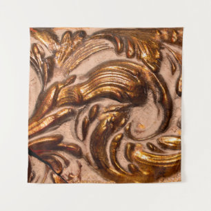 details van het lijst van siergewassen, bronzen kl wandkleed