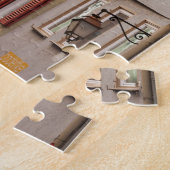 Details van het oude stadhuis legpuzzel (Zijkant)