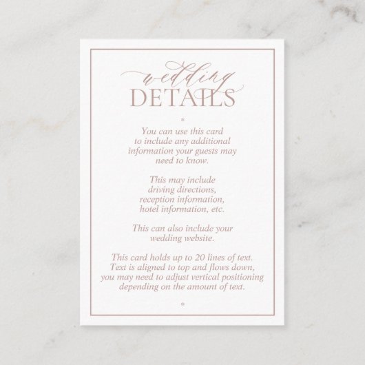 Details van het Roos van het mosterd Leafy Crest M Informatiekaartje (Achterkant)