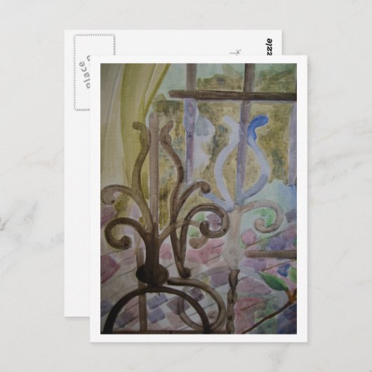 Details van het venster Queens Briefkaart (Voorkant / Achterkant)