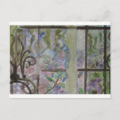 Details van het venster Queens Briefkaart (Voorkant)