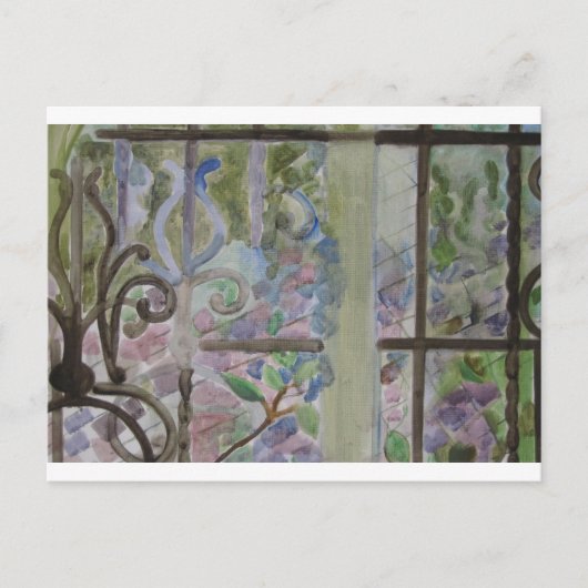 Details van het venster Queens Briefkaart (Voorkant)