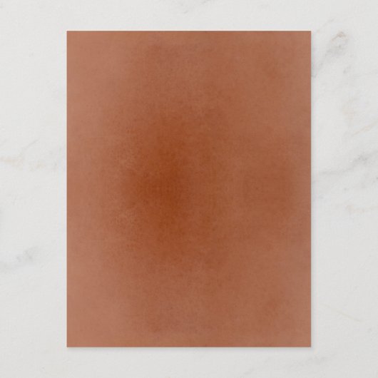 Details van het witte en Terracotta-huwelijk Informatiekaartje (Achterkant)