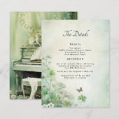 Details van Klaver Informatiekaartje (Voorkant / Achterkant)