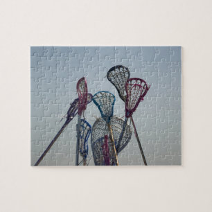Details van Lacrosse game Legpuzzel