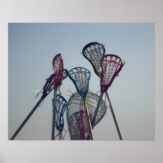 Details van Lacrosse game Poster (Voorkant)
