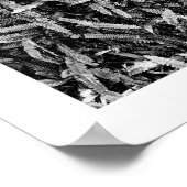 Details van Nature serie - Varens poster (Hoek)