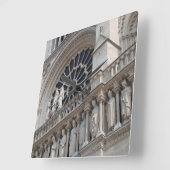 Details van Notre Dame Vierkante Klok (Hoek)