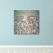 Details van Pulpit, 1302-10 Canvas Afdruk (Insitu (Houten vloer))