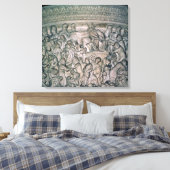 Details van Pulpit, 1302-10 Canvas Afdruk (Insitu (Slaapkamer))